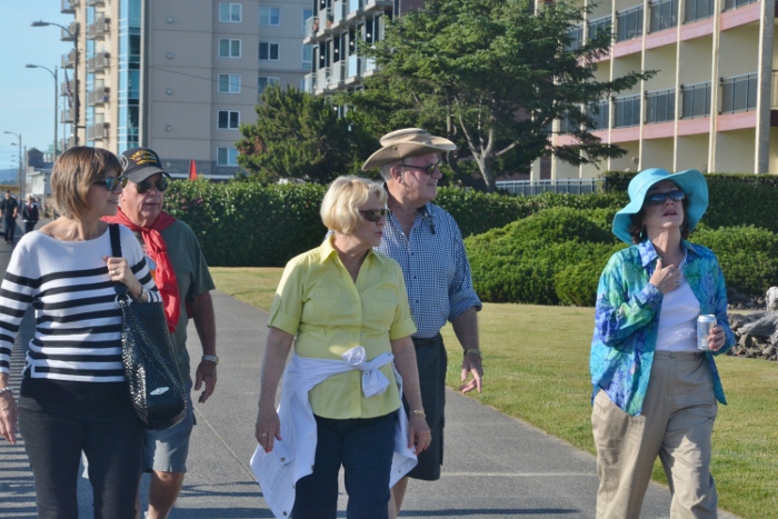walking the hood in Seaside